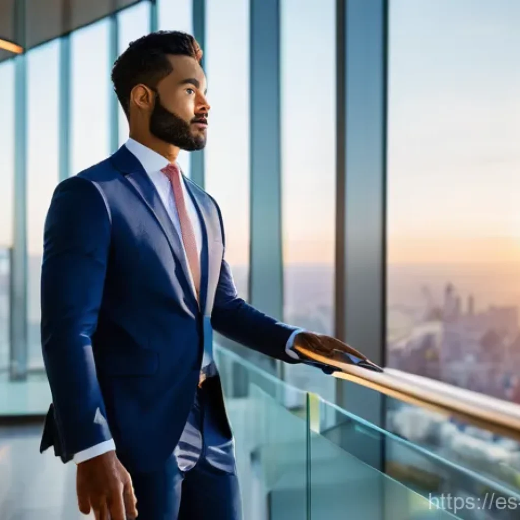 전산세무회계 자격증 활용 가능성 평가 - **Prompt:** A diverse, confident professional in their late 20s to early 30s, dressed in a sharp bus...