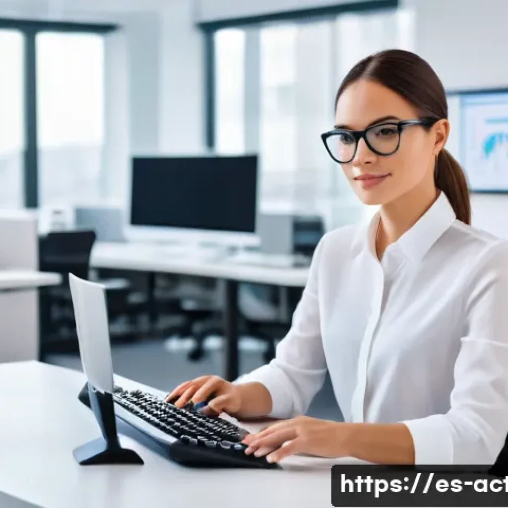 전산세무회계 이직 준비 단계 - **Prompt:** "A highly focused professional accountant, mid-30s, dressed in a sharp business shirt an...